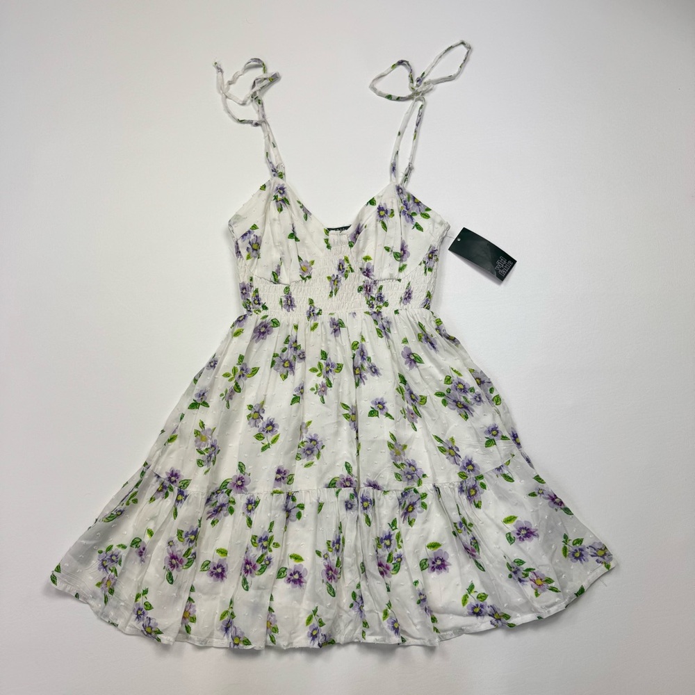 NEW! Women’s Wild Fable Floral Print Mini Dress Size 2XS W/Tags